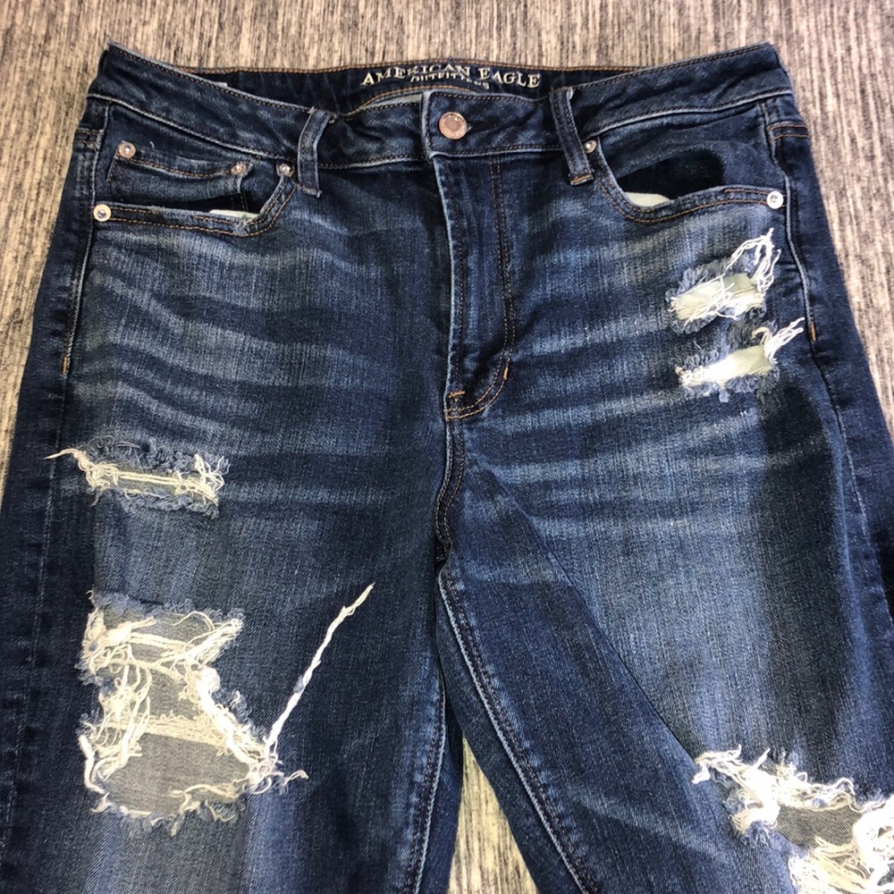 AE dark wash jeans